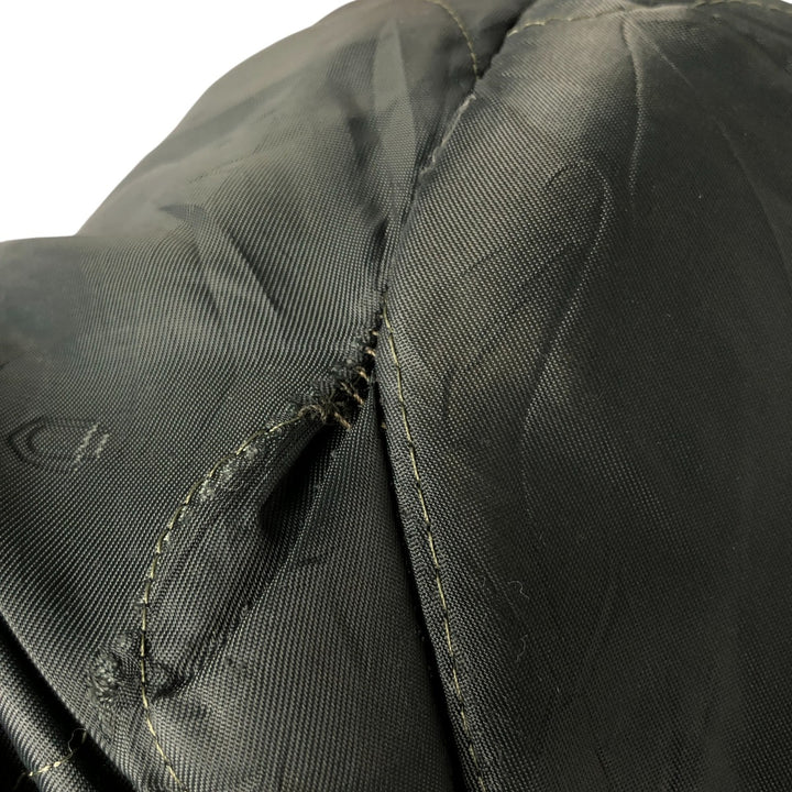 90'S civilian Avirex B-15 type padded military flight jacket, men's size M, vintage unclear Khaki type Vintage Second Hand