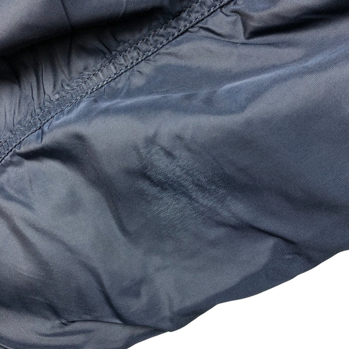 Alpha ALPHA Men's Padded Military Jacket (XXL) Nylon navy blue type Vintage Second Hand