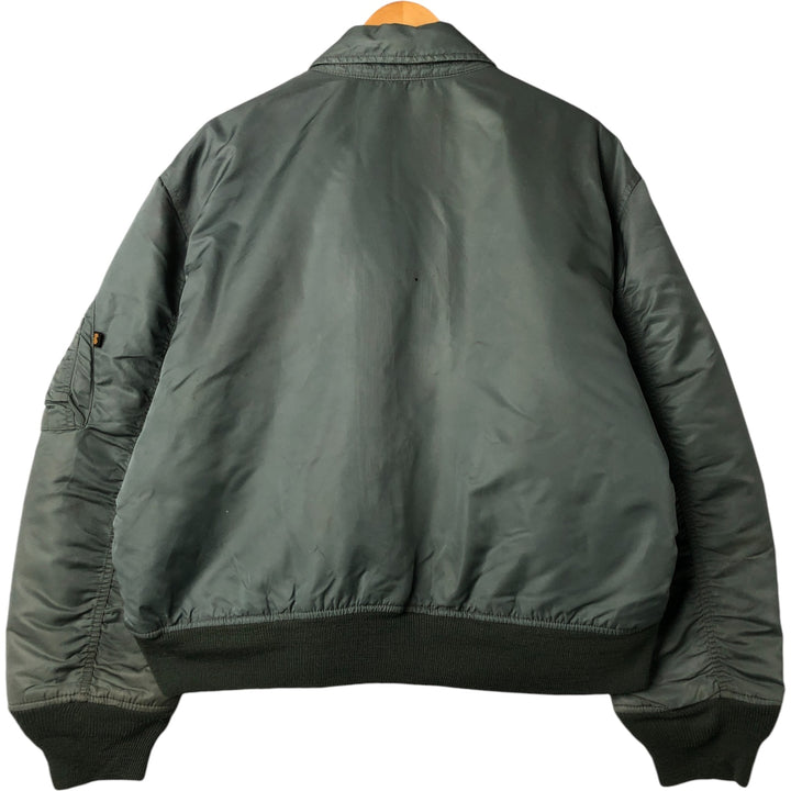 Civilian Alpha CWU-45 Nylon Silver type Vintage Second Hand