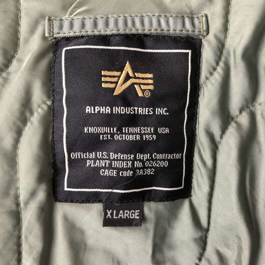 Civilian Alpha CWU-45 Nylon Silver type Vintage Second Hand