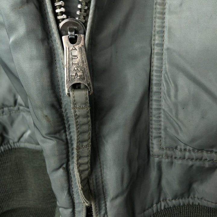 Civilian Alpha CWU-45 Nylon Silver type Vintage Second Hand