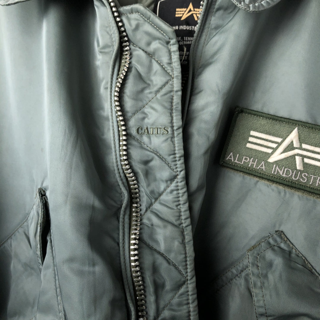 Civilian Alpha CWU-45 Nylon Silver type Vintage Second Hand