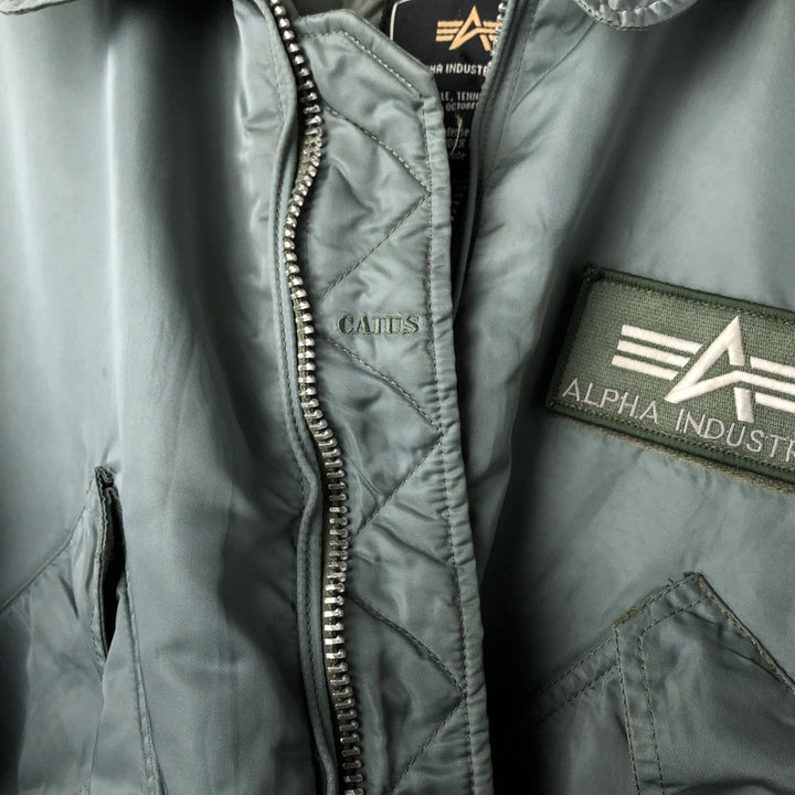 Civilian Alpha CWU-45 Nylon Silver type Vintage Second Hand