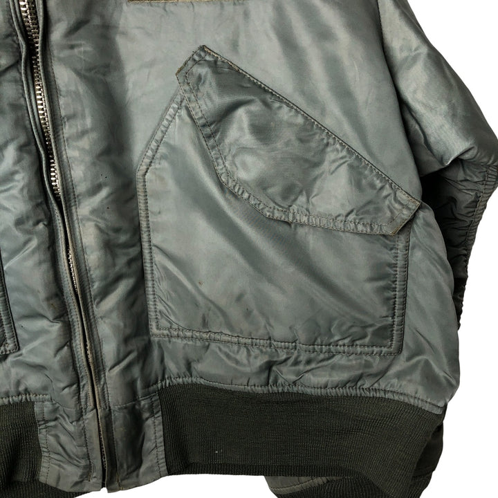 Civilian Alpha CWU-45 Nylon Silver type Vintage Second Hand