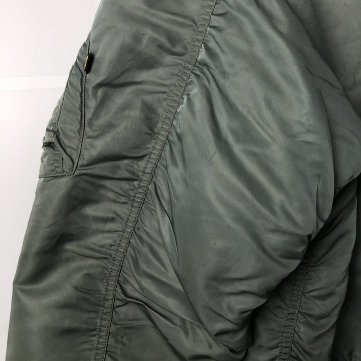 Civilian Alpha CWU-45 Nylon Silver type Vintage Second Hand