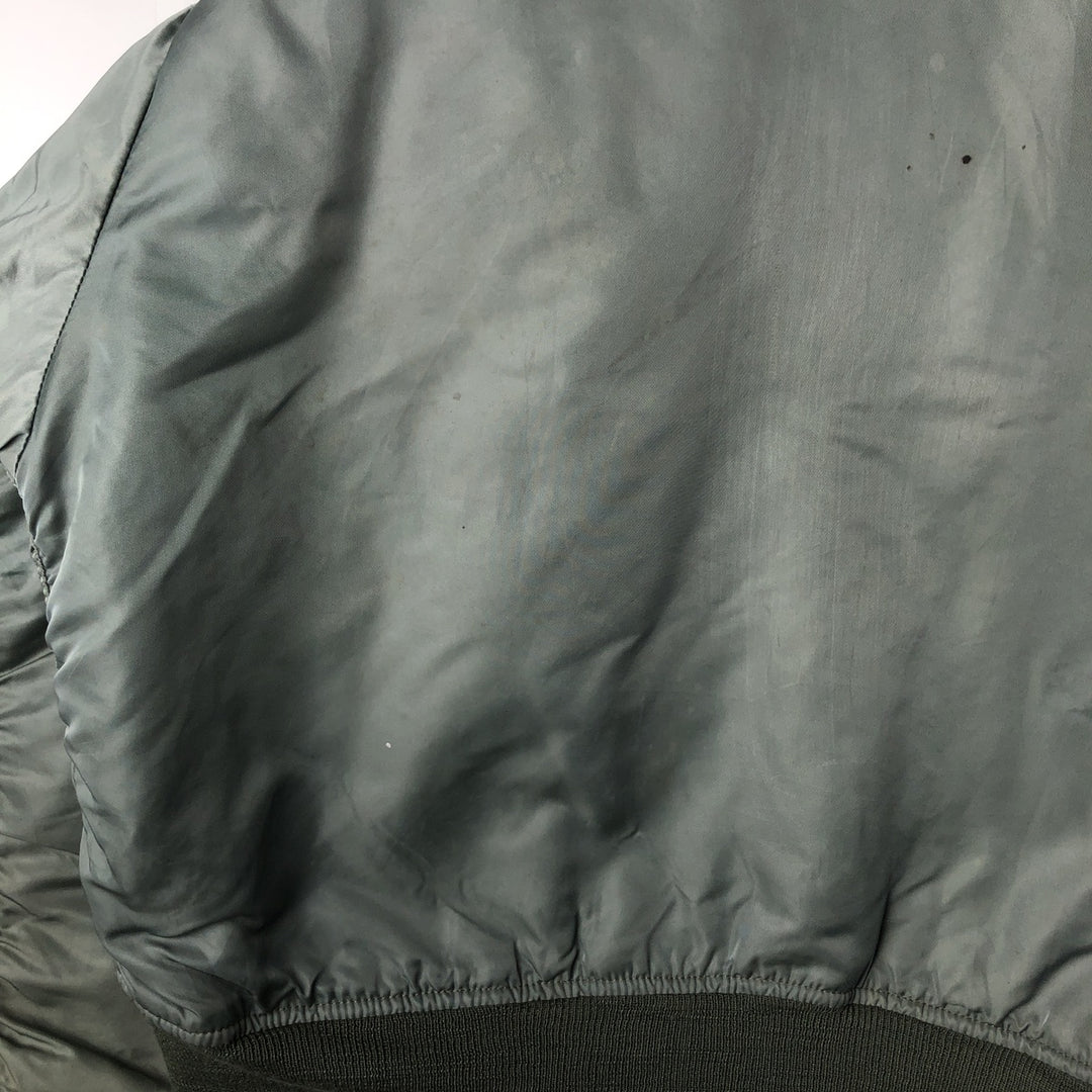 Civilian Alpha CWU-45 Nylon Silver type Vintage Second Hand