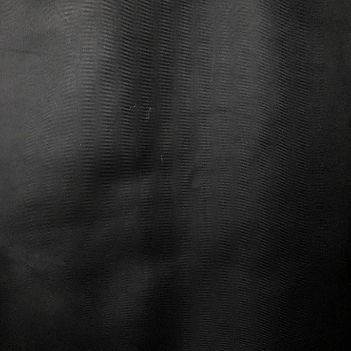 Civilian Alpha MA-1 style padded military flight jacket, men's size L Nylon black type Vintage Second Hand