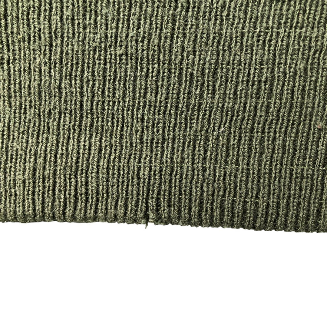 Civilian PRESTIGE APPAREL MFG MA-1 Style Padded Military Flight Jacket, Men's Size XL, Vintage Nylon Khaki type Vintage Second Hand