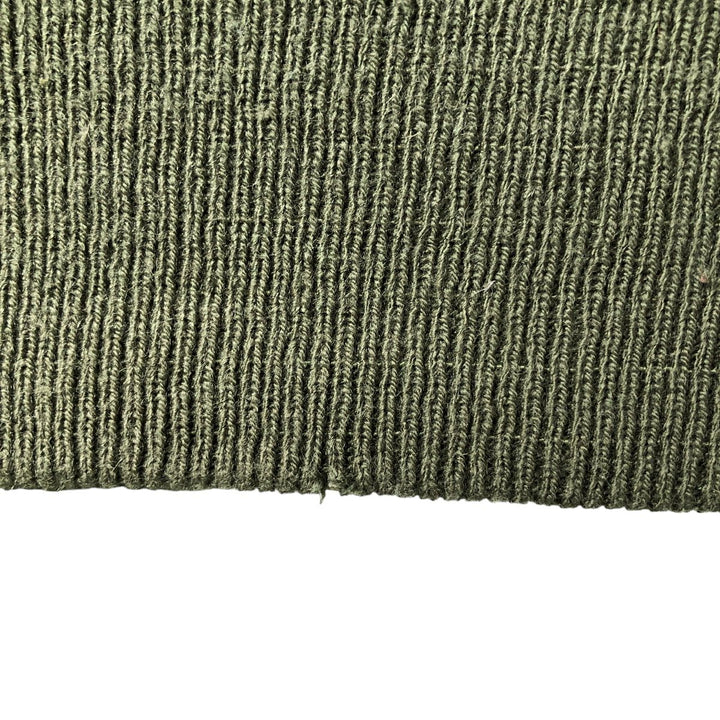 Civilian PRESTIGE APPAREL MFG MA-1 Style Padded Military Flight Jacket, Men's Size XL, Vintage Nylon Khaki type Vintage Second Hand