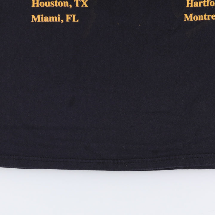 00'S Anvil TINA TURNER Band T-shirt, Men's XL size cotton black type Vintage Second Hand