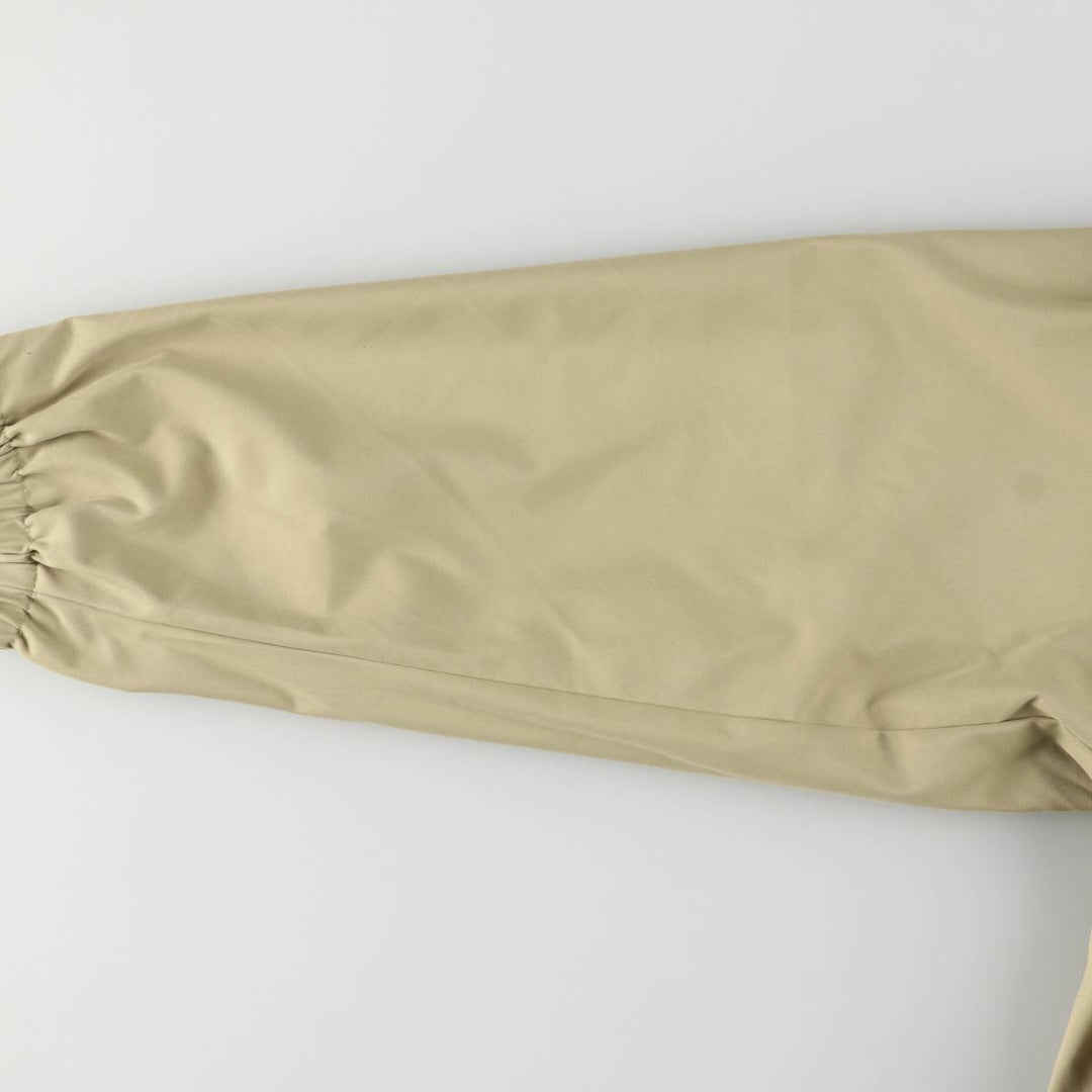 90'S Ralph Lauren POLO GOLF Polo Golf collared half snap warm-up pullover men's XL size polyester Beige type Vintage Second Hand