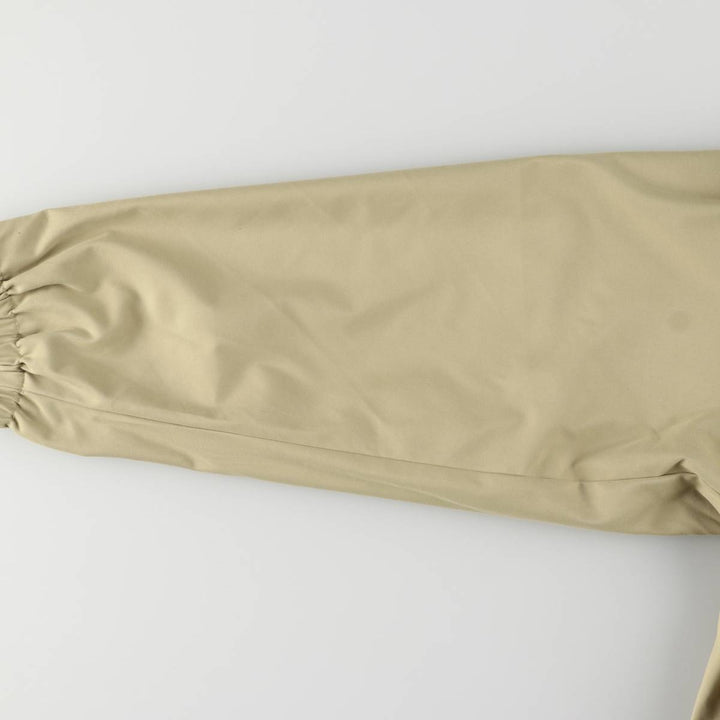 90'S Ralph Lauren POLO GOLF Polo Golf collared half snap warm-up pullover men's XL size polyester Beige type Vintage Second Hand