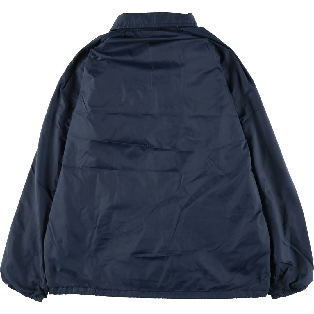 70'S Champion Runner's Tag Coach Jacket Made in USA Men's M Size Vintage unknown navy blue type Vintage Second Hand