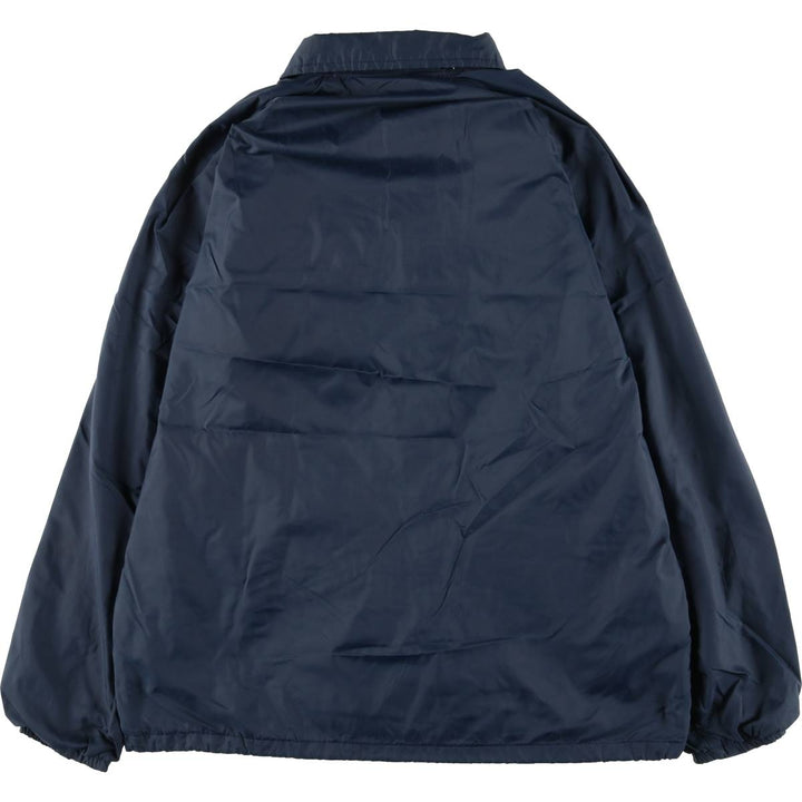 70'S Champion Runner's Tag Coach Jacket Made in USA Men's M Size Vintage unknown navy blue type Vintage Second Hand
