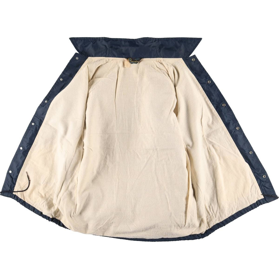 70'S Champion Runner's Tag Coach Jacket Made in USA Men's M Size Vintage unknown navy blue type Vintage Second Hand