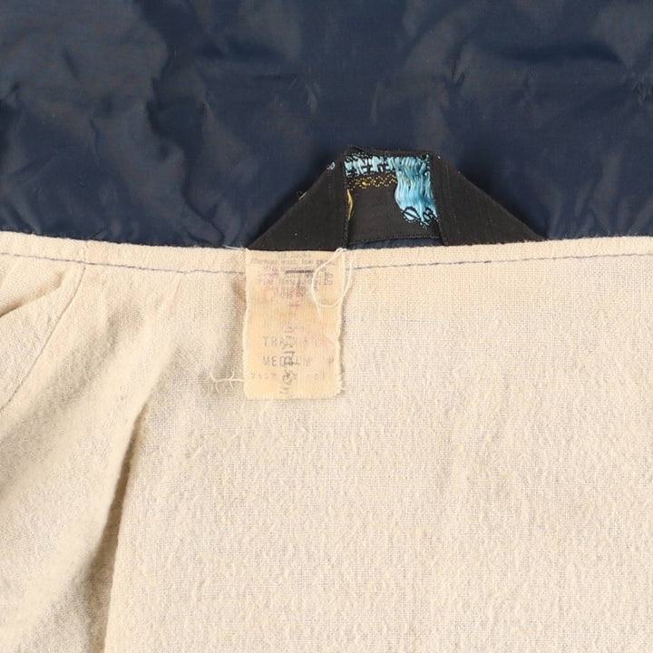 70'S Champion Runner's Tag Coach Jacket Made in USA Men's M Size Vintage unknown navy blue type Vintage Second Hand