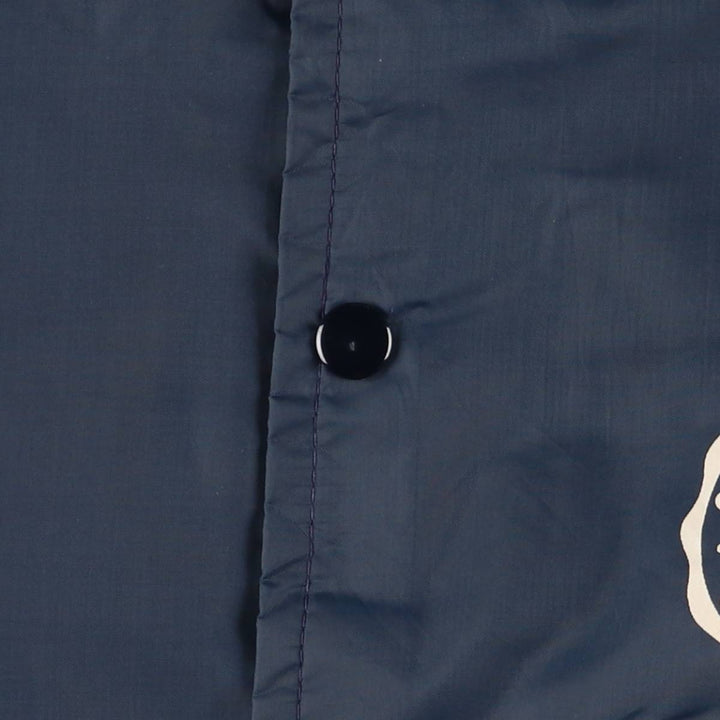 70'S Champion Runner's Tag Coach Jacket Made in USA Men's M Size Vintage unknown navy blue type Vintage Second Hand