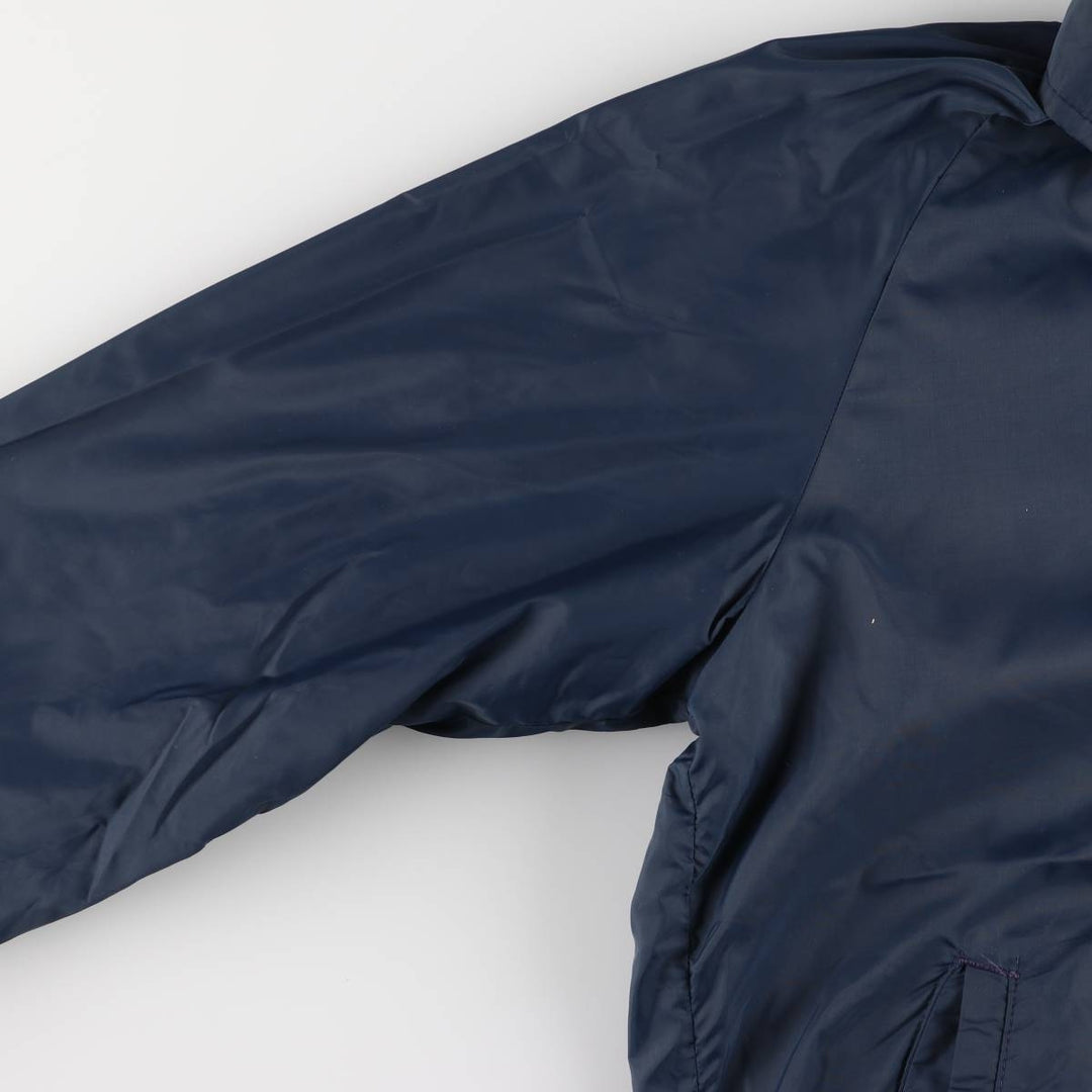 70'S Champion Runner's Tag Coach Jacket Made in USA Men's M Size Vintage unknown navy blue type Vintage Second Hand