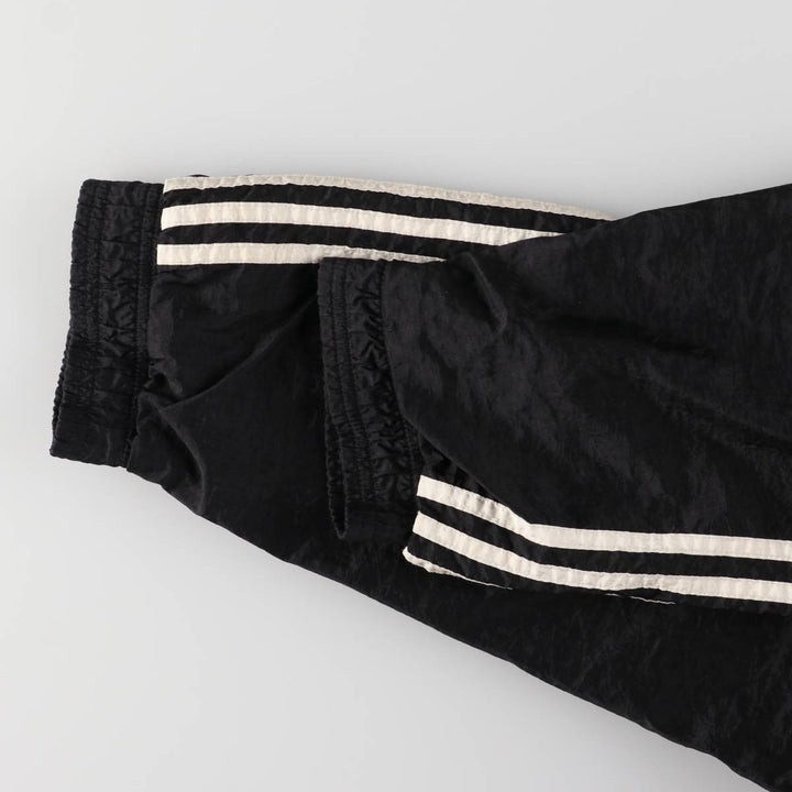 Vintage 80s-90'S Adidas nylon jacket, men's XL size Nylon black type Vintage Second Hand