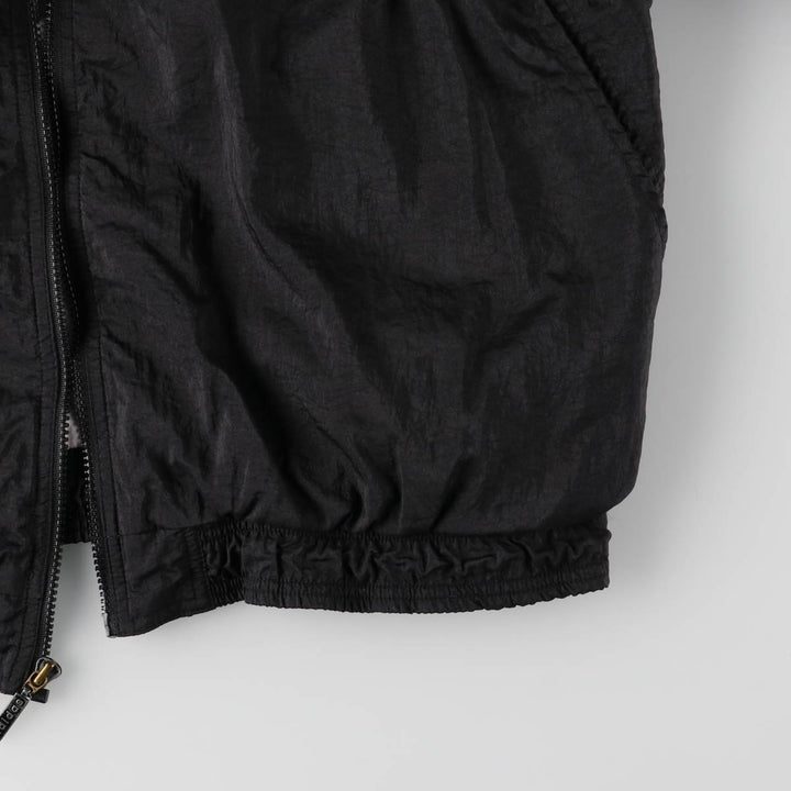 Vintage 80s-90'S Adidas nylon jacket, men's XL size Nylon black type Vintage Second Hand