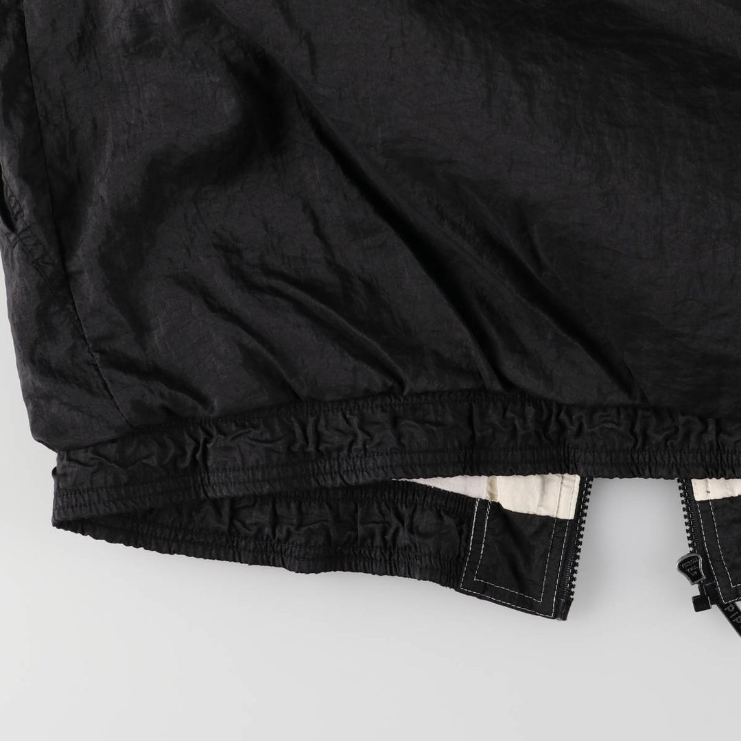 Vintage 80s-90'S Adidas nylon jacket, men's XL size Nylon black type Vintage Second Hand