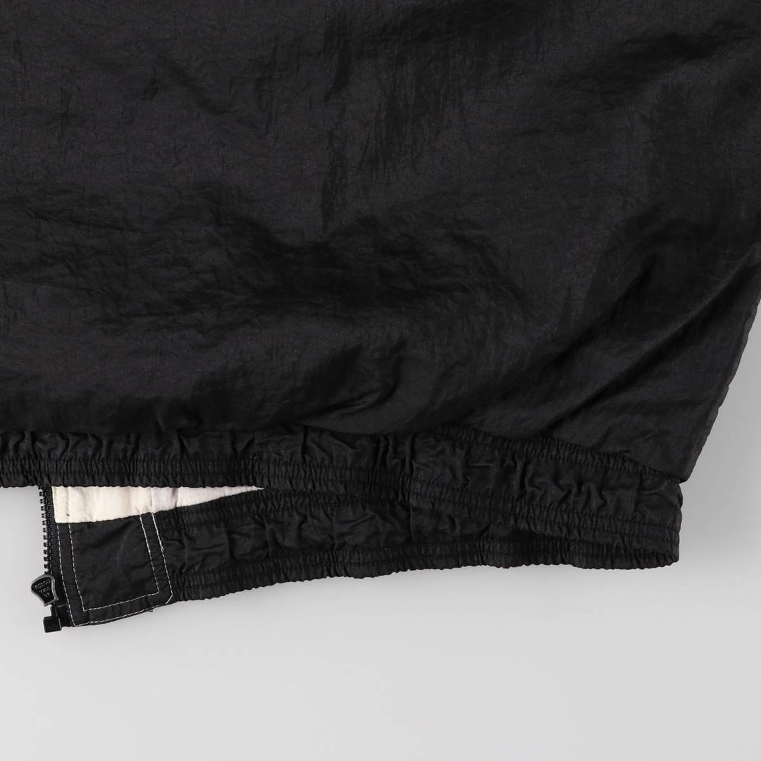 Vintage 80s-90'S Adidas nylon jacket, men's XL size Nylon black type Vintage Second Hand