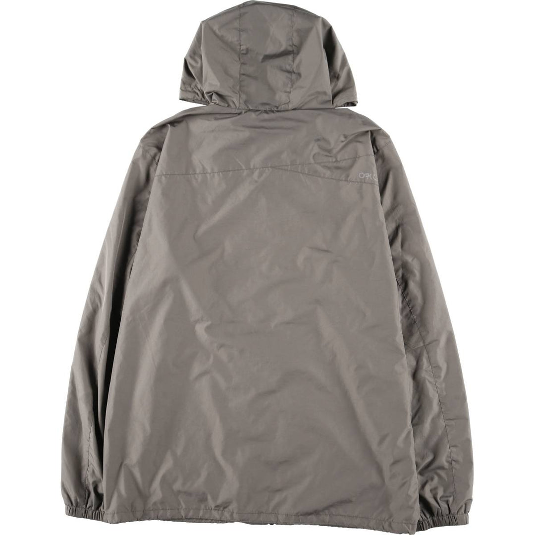 Oakley Hooded Windbreaker Men's XL polyester gray type Vintage Second Hand