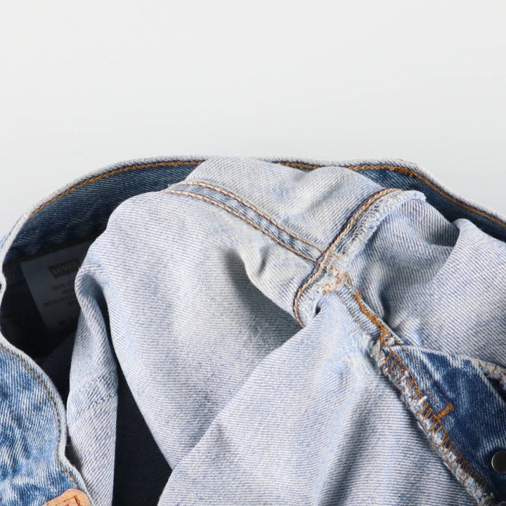 00'S Levi's 0501-0134 Straight denim pants for men, size w34 cotton blue type Vintage Second Hand