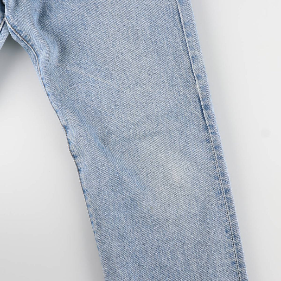 00'S Levi's 0501-0134 Straight denim pants for men, size w34 cotton blue type Vintage Second Hand