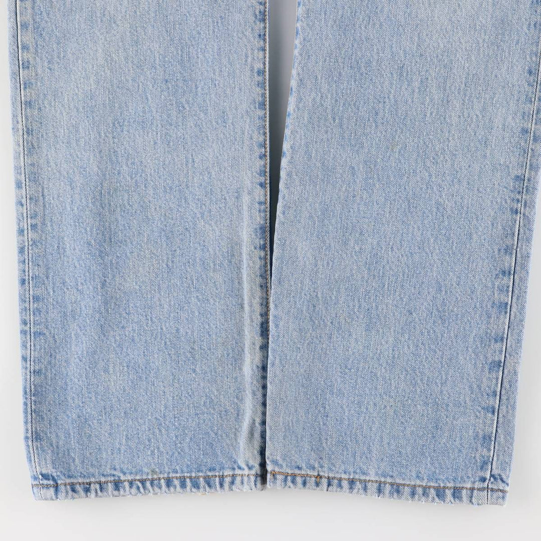 00'S Levi's 0501-0134 Straight denim pants for men, size w34 cotton blue type Vintage Second Hand