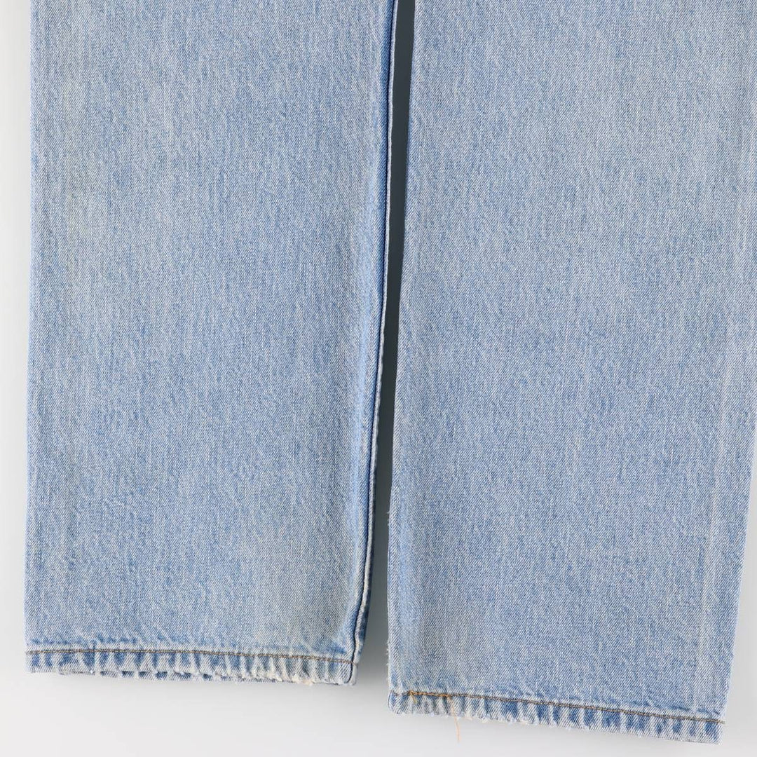 00'S Levi's 0501-0134 Straight denim pants for men, size w34 cotton blue type Vintage Second Hand