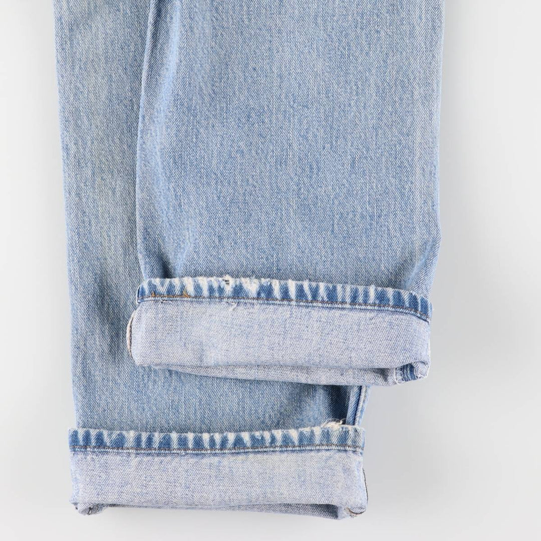 00'S Levi's 0501-0134 Straight denim pants for men, size w34 cotton blue type Vintage Second Hand