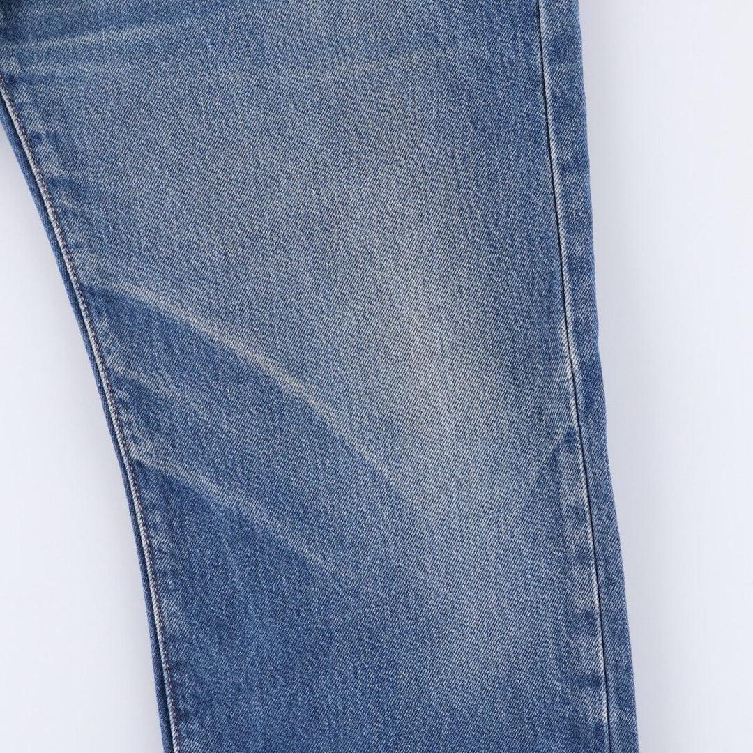 00'S Levi's 501-0000 Painted Straight Denim Pants Men's W34 cotton blue type Vintage Second Hand
