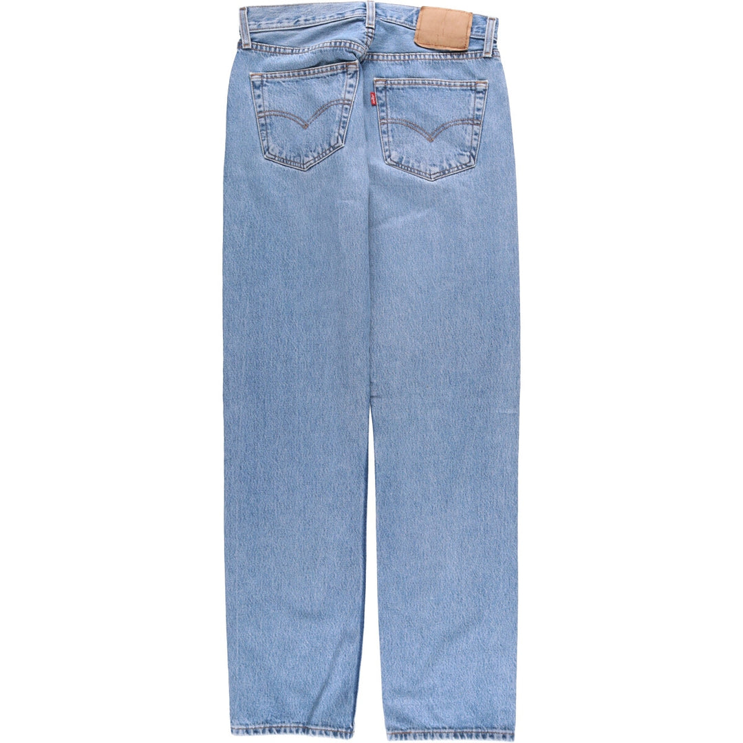 00'S Levi's 501-0193 Straight Denim Pants for Men, W30 equivalent cotton blue type Vintage Second Hand