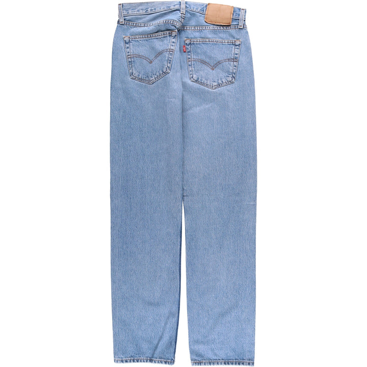 00'S Levi's 501-0193 Straight Denim Pants for Men, W30 equivalent cotton blue type Vintage Second Hand