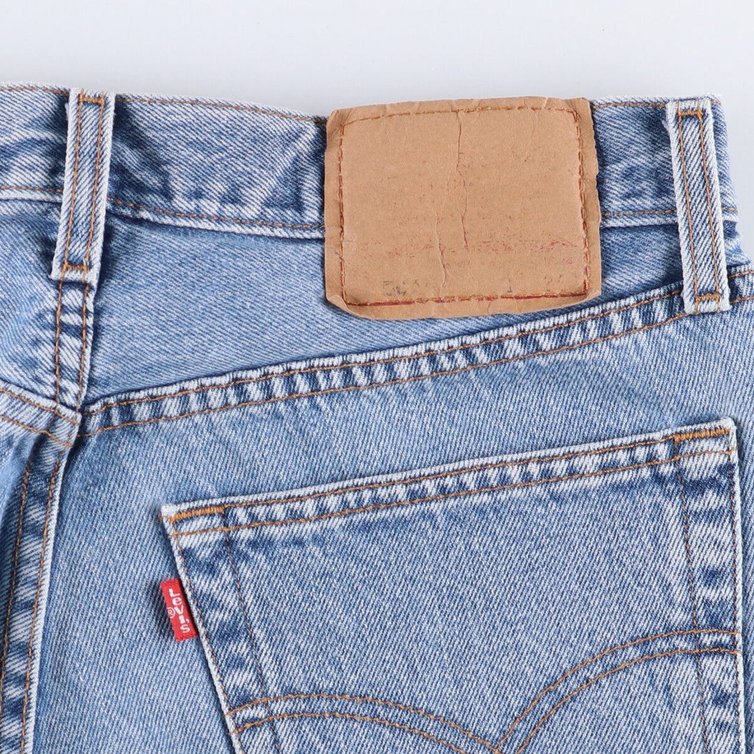 00'S Levi's 501-0193 Straight Denim Pants for Men, W30 equivalent cotton blue type Vintage Second Hand