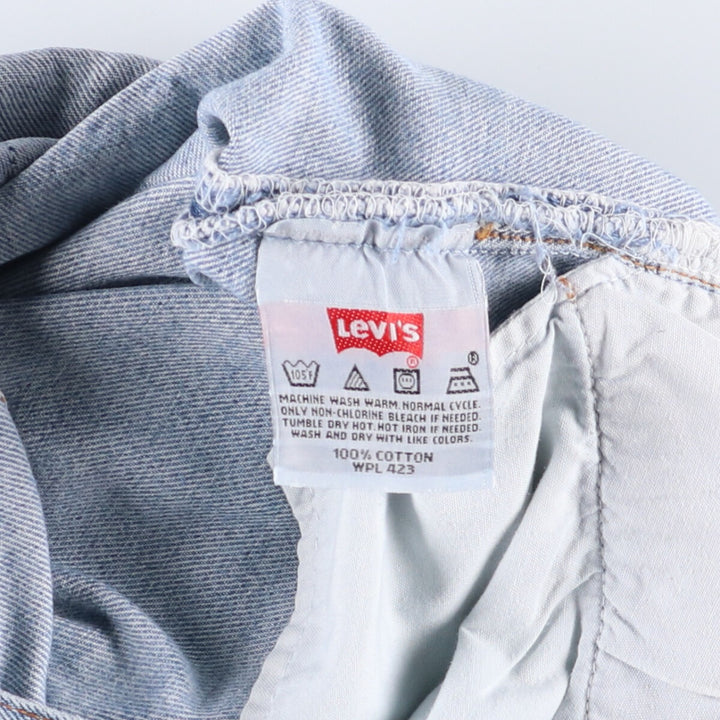 00'S Levi's 501-0193 Straight Denim Pants for Men, W30 equivalent cotton blue type Vintage Second Hand