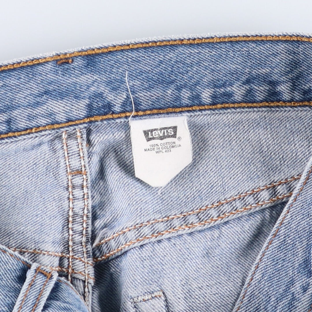00'S Levi's 501-0193 Straight Denim Pants for Men, W30 equivalent cotton blue type Vintage Second Hand