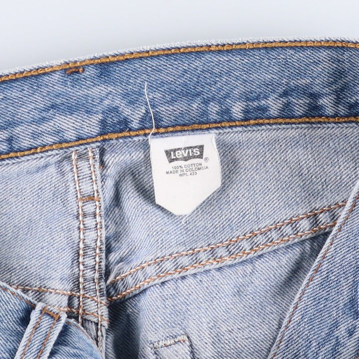 00'S Levi's 501-0193 Straight Denim Pants for Men, W30 equivalent cotton blue type Vintage Second Hand