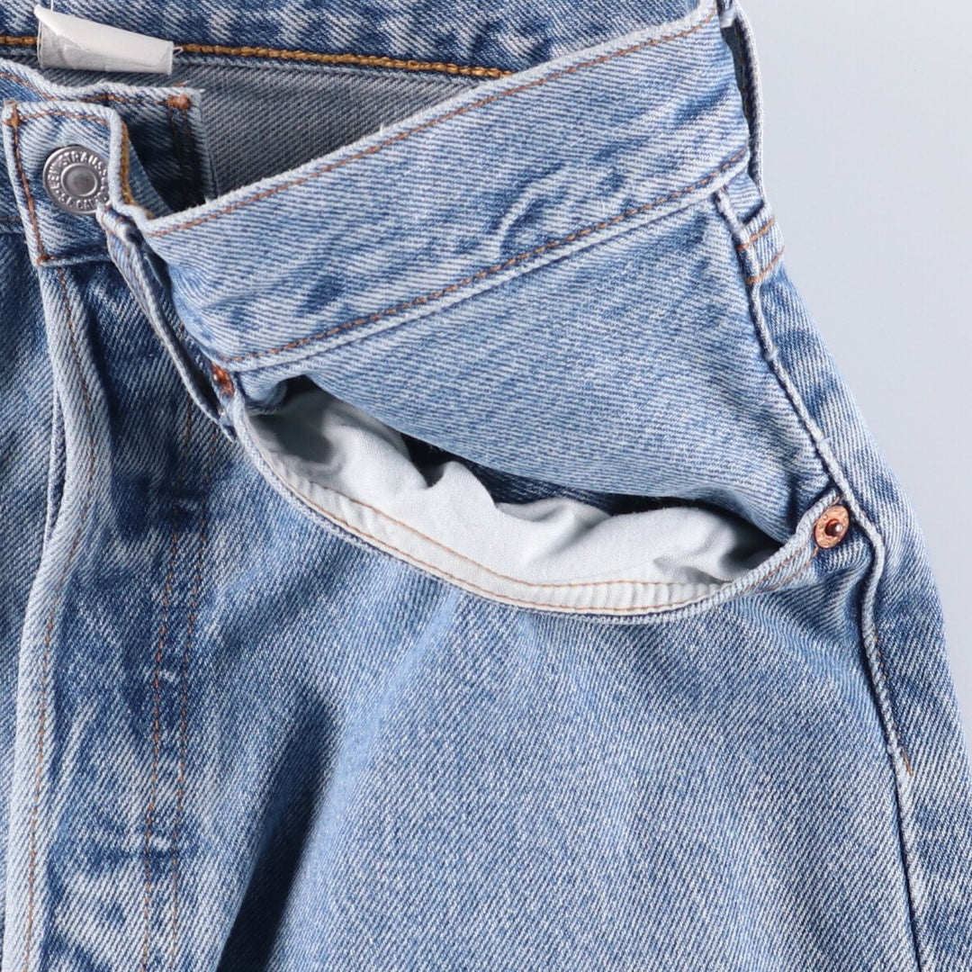 00'S Levi's 501-0193 Straight Denim Pants for Men, W30 equivalent cotton blue type Vintage Second Hand