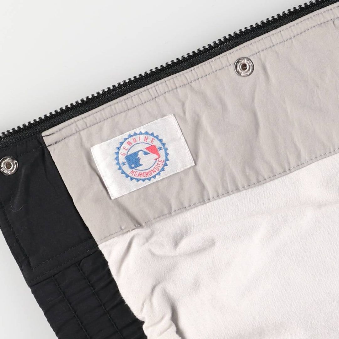 90'S APEX ONE MLB CHICAGO WHITE SOX Chicago White Sox nylon jacket, men's size L Nylon black type Vintage Second Hand