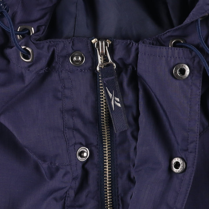 2000'S Reebok Ripstop Anorak Jacket, Men's XL polyester navy blue type Vintage Second Hand