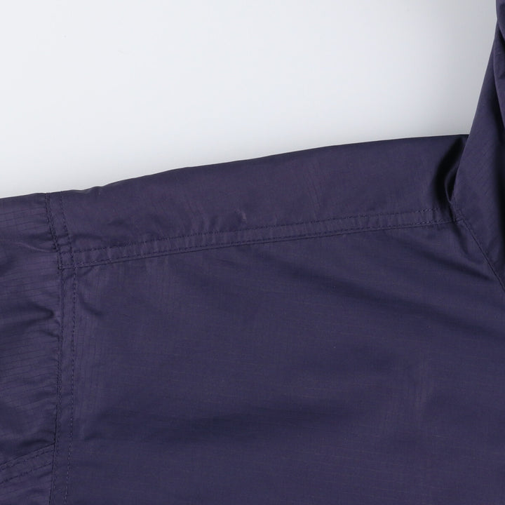 2000'S Reebok Ripstop Anorak Jacket, Men's XL polyester navy blue type Vintage Second Hand