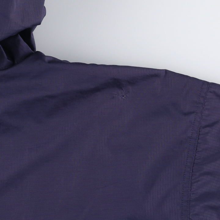 2000'S Reebok Ripstop Anorak Jacket, Men's XL polyester navy blue type Vintage Second Hand