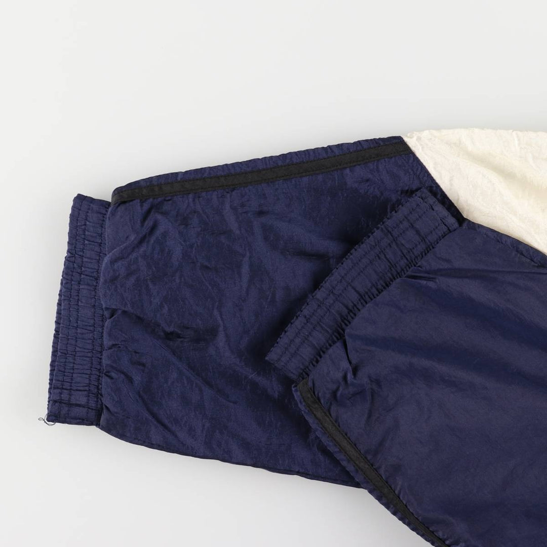 Vintage 80s-90'S Adidas nylon jacket, men's XL size Nylon navy blue type Vintage Second Hand