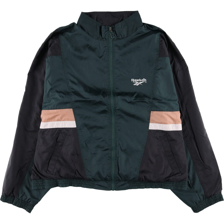 90'S Reebok Windbreaker Men's XL Vintage polyester Green type dark green Vintage Second Hand