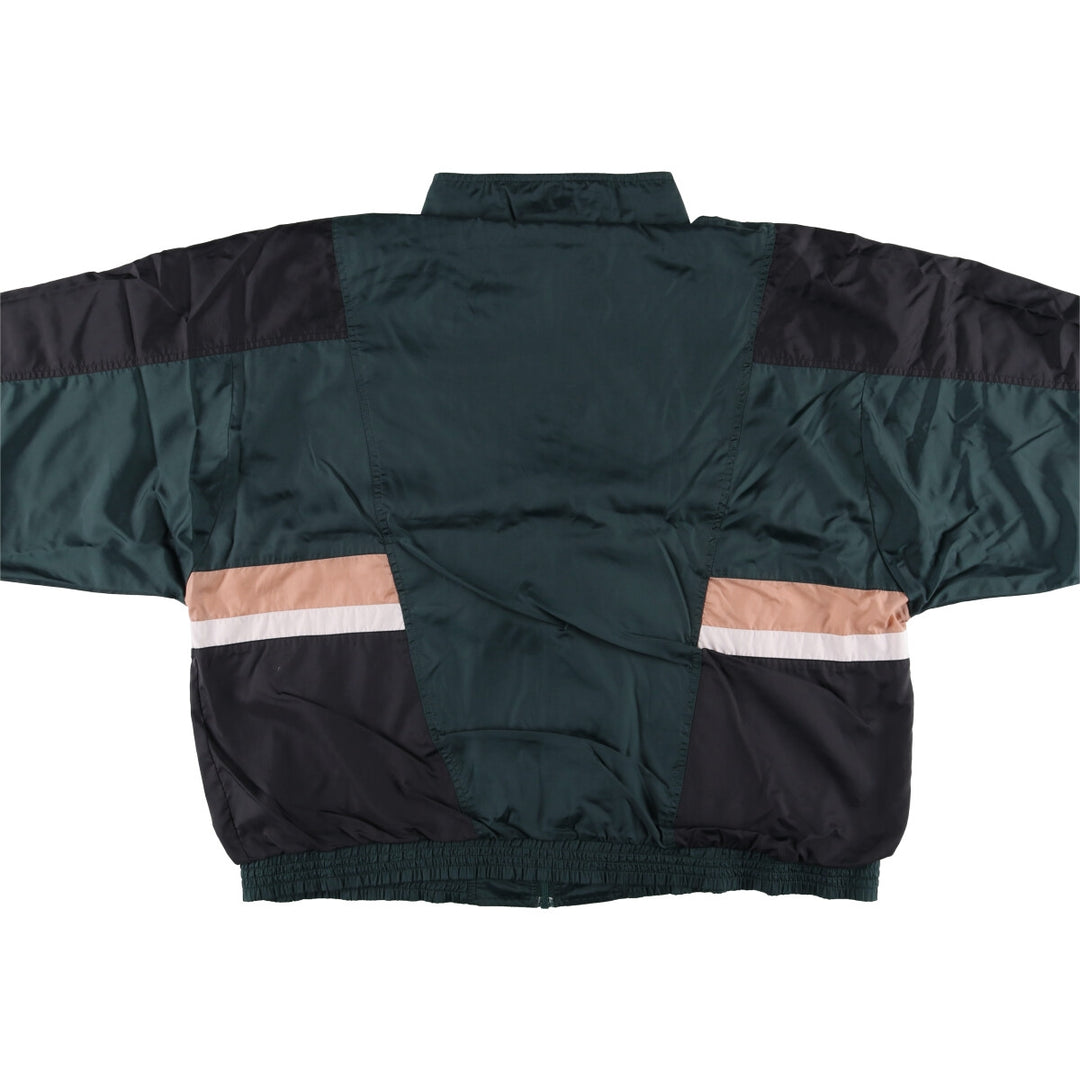 90'S Reebok Windbreaker Men's XL Vintage polyester Green type dark green Vintage Second Hand