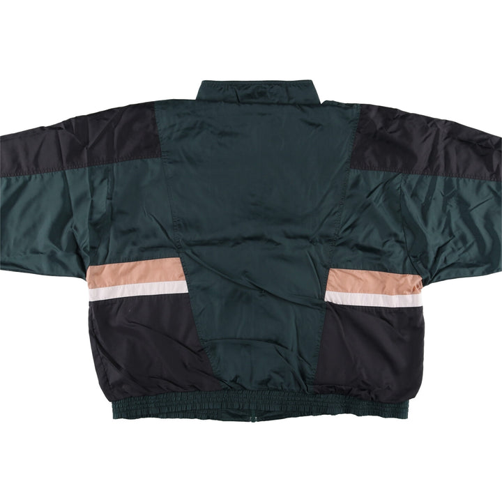 90'S Reebok Windbreaker Men's XL Vintage polyester Green type dark green Vintage Second Hand
