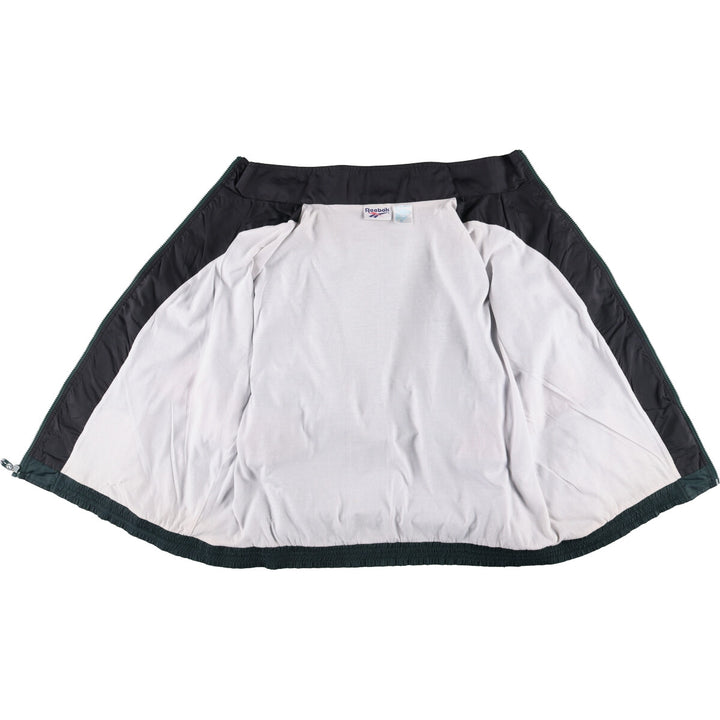 90'S Reebok Windbreaker Men's XL Vintage polyester Green type dark green Vintage Second Hand