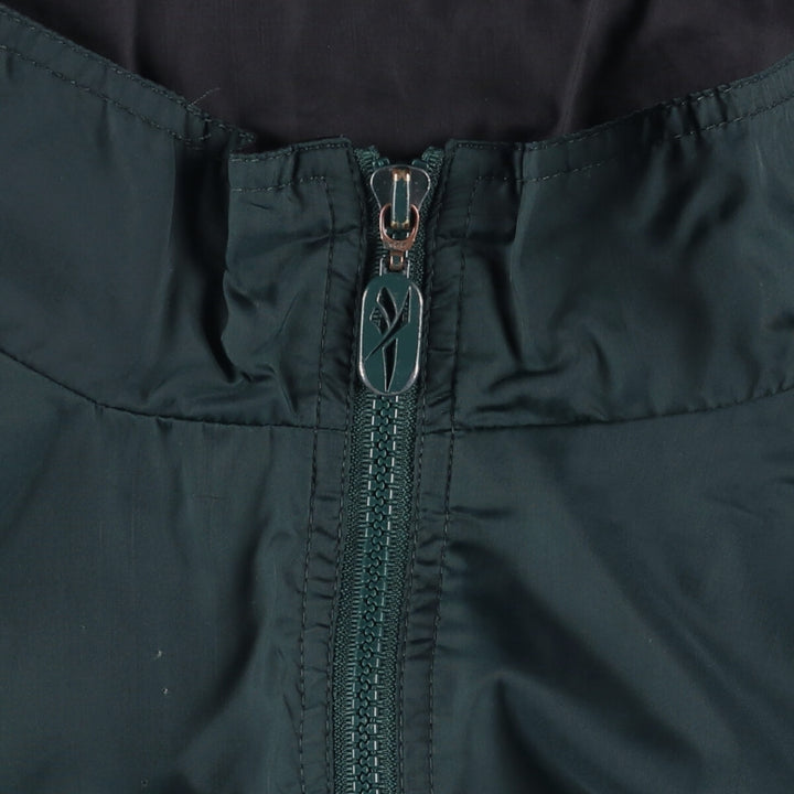 90'S Reebok Windbreaker Men's XL Vintage polyester Green type dark green Vintage Second Hand